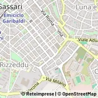 Kaart Sassari