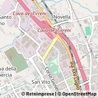 Карта Cava de' Tirreni