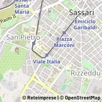 Map Sassari