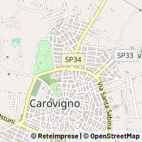Kaart Carovigno
