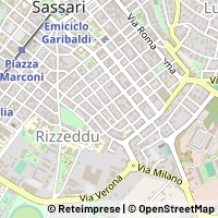 Mapa Sassari