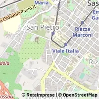 Map Sassari