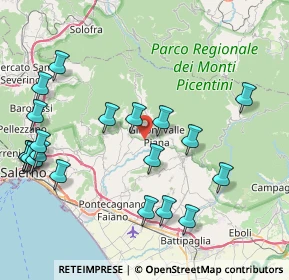 Mappa 84090 Giffoni Valle Piana SA, Italia (10.2885)