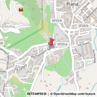 Mappa Via F.sco Spirito, 52, 84095 Mercato SA, Italia, 84095 Giffoni Valle Piana, Salerno (Campania)