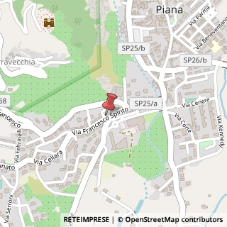 Mappa Via Francesco Spirito, 86, 84095 Giffoni Valle Piana, Salerno (Campania)
