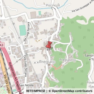 Mappa Via Lucia Pastore, 84013 Cava de' Tirreni SA, Italia, 84013 Cava de' Tirreni, Salerno (Campania)