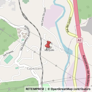 Mappa Via Grillo, 58, 84080 Pellezzano, Salerno (Campania)