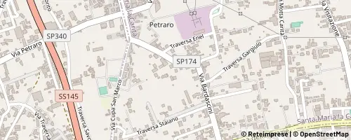 Mappa Santa Maria la Carità