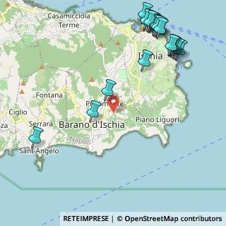 Mappa Via Terone - Vateliero, 80070 Barano D'ischia NA, Italia (3.144)