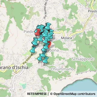 Mappa Via Terone - Vateliero, 80070 Barano D'ischia NA, Italia (0.33103)
