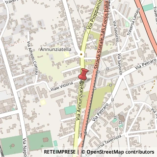 Mappa Via Annunziatella, 49, 80053 Castellammare di Stabia, Napoli (Campania)