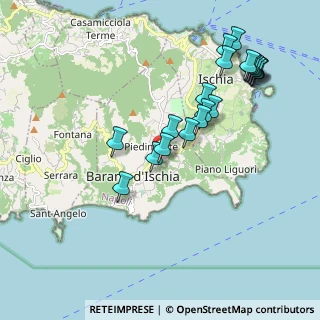 Mappa Via Casabona, 80070 Barano D'ischia NA, Italia (2.22)