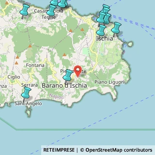 Mappa Via Casabona, 80070 Barano D'ischia NA, Italia (3.47615)