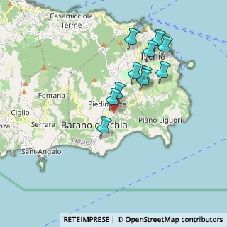 Mappa Via Casabona, 80070 Barano D'ischia NA, Italia (1.75636)