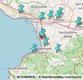 Mappa Via D'Ajello Vincenzo, 80053 Castellammare di Stabia NA, Italia (4.26)