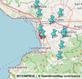 Mappa Via D'Ajello Vincenzo, 80053 Castellammare di Stabia NA, Italia (3.90909)