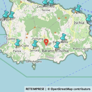 Mappa Via Michele Vado, 80070 Barano D'ischia NA, Italia (3.5)