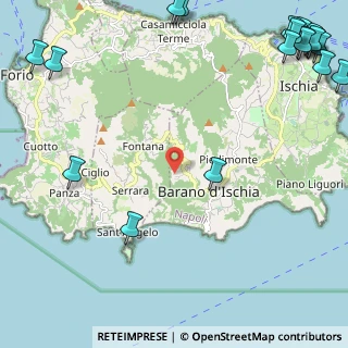 Mappa Via Michele Vado, 80070 Barano D'ischia NA, Italia (4.07842)