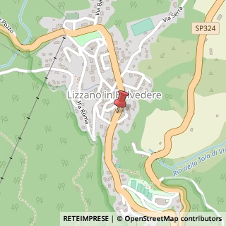 Mappa Via Zanetti L., 11, 40042 Lizzano in Belvedere, Bologna (Emilia Romagna)