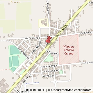 Mappa Via Cervese, 2403, 47521 Cesena, Forlì-Cesena (Emilia Romagna)