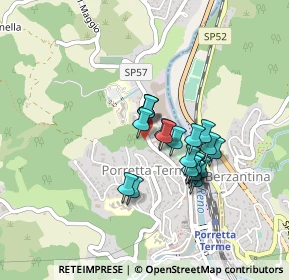 Mappa Via Smeraldi Augusto, 40046 Porretta Terme BO, Italia (0.321)