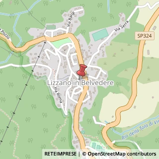 Mappa Via Baruffi, 17, 40042 Lizzano in Belvedere, Bologna (Emilia Romagna)