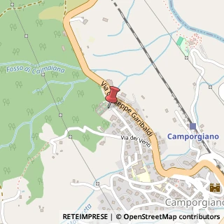 Mappa Via Giuseppe Garibaldi, 65A, 55031 Camporgiano, Lucca (Toscana)