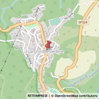 Mappa Via Tre Novembre, 53, 40042 Lizzano in Belvedere, Bologna (Emilia Romagna)