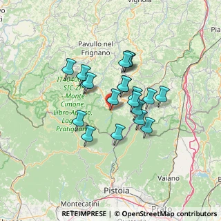 Mappa Via del Sole, 40042 Lizzano In Belvedere BO, Italia (10.4285)