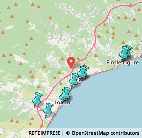 Mappa 17027 Fornaci SV, Italia (4.08364)