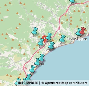 Mappa 17027 Fornaci SV, Italia (5.055)