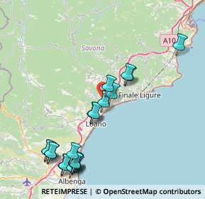 Mappa 17027 Fornaci SV, Italia (9.3785)