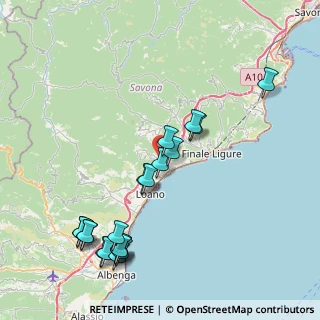 Mappa Via Canun, 17027 Pietra Ligure SV, Italia (9.4005)