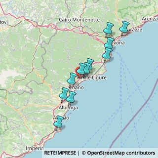 Mappa Via Canun, 17027 Pietra Ligure SV, Italia (12.93091)