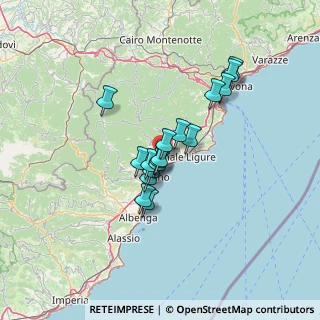 Mappa Via Canun, 17027 Pietra Ligure SV, Italia (9.80059)