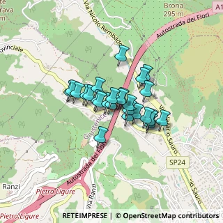 Mappa Via Canun, 17027 Pietra Ligure SV, Italia (0.27037)