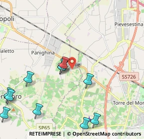 Mappa Via Cuneo, 47032 Bertinoro FC, Italia (2.67636)