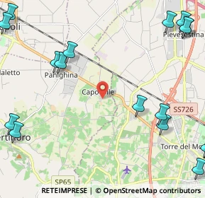 Mappa Via Cuneo, 47032 Bertinoro FC, Italia (3.6215)