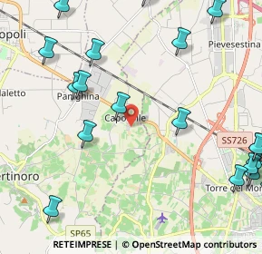 Mappa Via Cuneo, 47032 Bertinoro FC, Italia (3.1275)