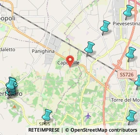 Mappa Via Vedreto, 47032 Bertinoro FC, Italia (3.56)