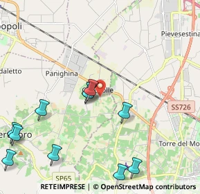 Mappa Via Vedreto, 47032 Bertinoro FC, Italia (2.63636)