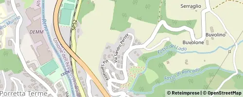 Mappa Castel di Casio