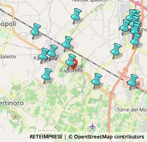 Mappa Via Vedreto, 47032 Capocolle FC, Italia (2.66167)