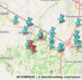 Mappa Via Vedreto, 47032 Capocolle FC, Italia (2.1355)