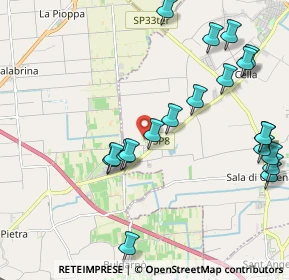 Mappa Via Walter Tobagi, 47042 Cesenatico FC, Italia (2.446)