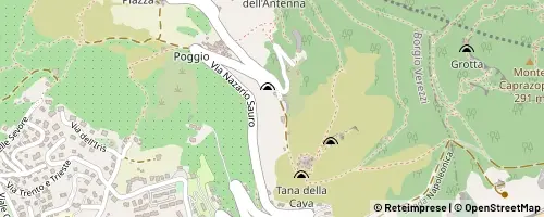 Mappa Borgio Verezzi