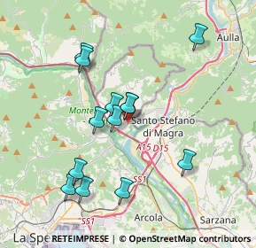 Mappa Via Radio, 19020 Bolano SP, Italia (3.61308)