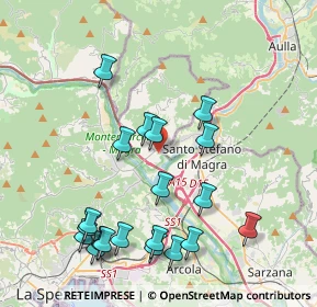 Mappa Via Radio, 19020 Bolano SP, Italia (4.4995)