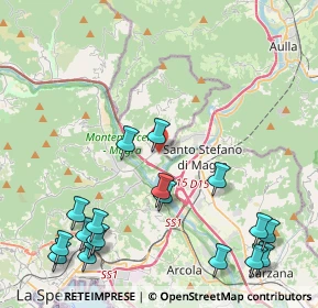 Mappa Via Radio, 19020 Bolano SP, Italia (5.56556)