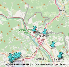 Mappa Via Radio, 19020 Bolano SP, Italia (6.89308)